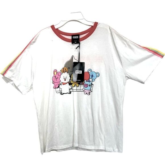 BT 21 Hot Topic short sleeve character top size - Picture 1 of 6